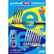 UNI UB-187S KÉK ROLLER TOLL