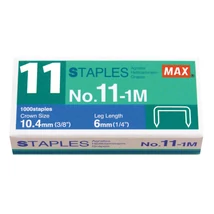 MAX 11-1M Tűzőkapocs 1000 db