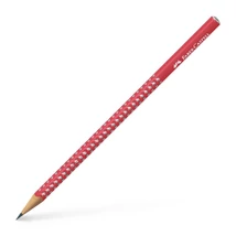 FABER-CASTELL GRAFITCERUZA SPARKLE GYÖNGYHÁZFÉNYŰ CUKORNÁD PIROS 2022