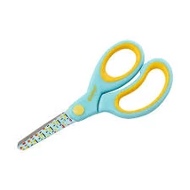 DAHLE 54662  kerek fejű gyerek olló 5" (autós)