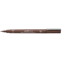 UNI PIN ecset rajzmarker szépia