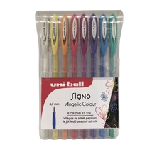 UNI UM-120AC 8DB-OS KÉSZLET (FEHÉR, SÁRGA, NARANCS, ZÖLD, LILA, RÓZSASZÍN, KÉK, PIROS)