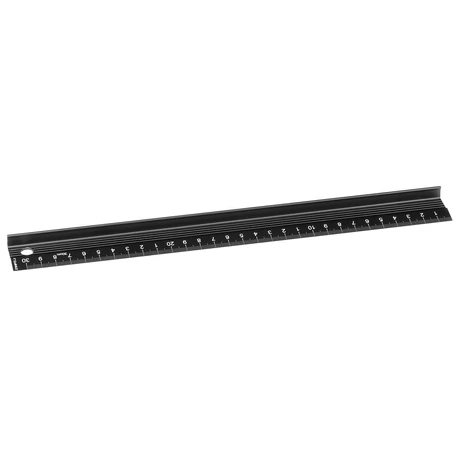 DAHLE 10683 vonalzó 30cm - fekete