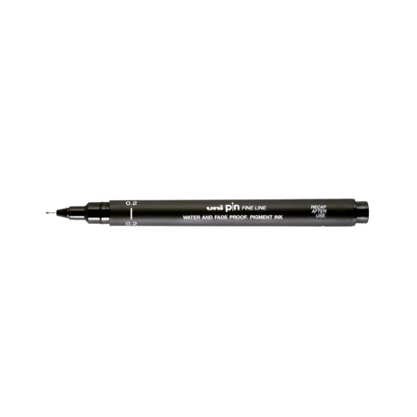 UNI PIN rajzmarker fekete 0,2 mm
