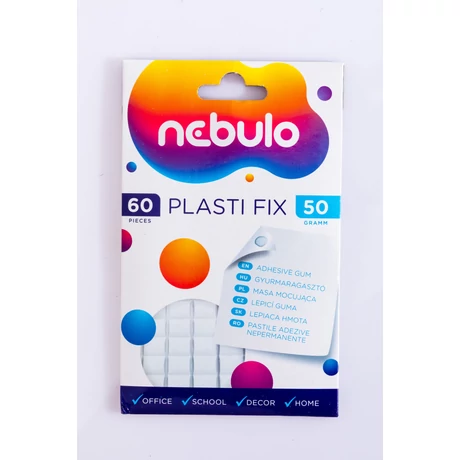 NEBULO GYURMARAGASZTÓ, PLASTI FIX, 60 KOCKA/50 G