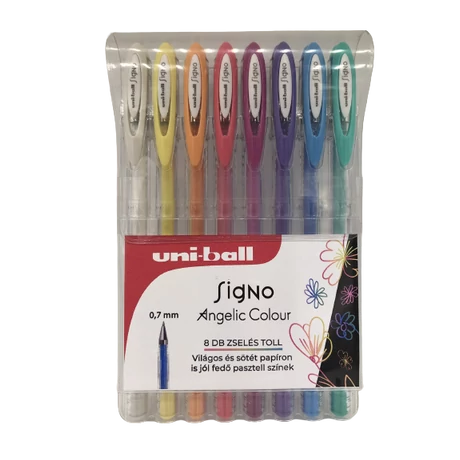 UNI UM-120AC 8DB-OS KÉSZLET (FEHÉR, SÁRGA, NARANCS, ZÖLD, LILA, RÓZSASZÍN, KÉK, PIROS)