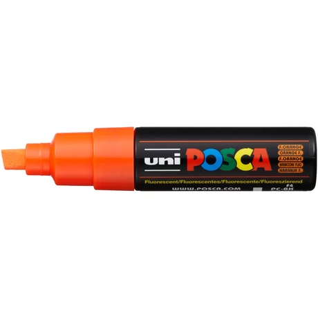 UNI POSCA PC-8K Fluoreszkáló narancs (F4)