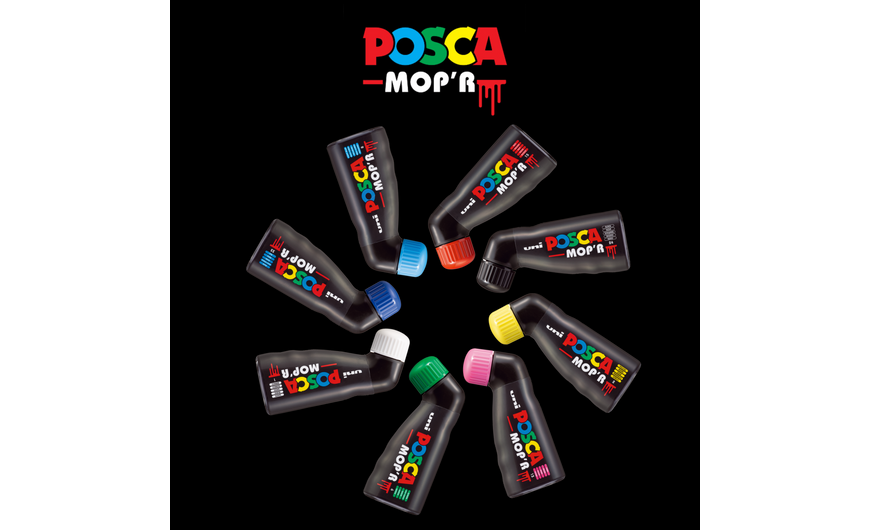 A POSCA család legújabb a tagja: A POSCA MOP’R